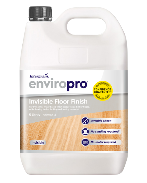 Intergrain Enviropro 5L Invisible Floorfinish Rgb