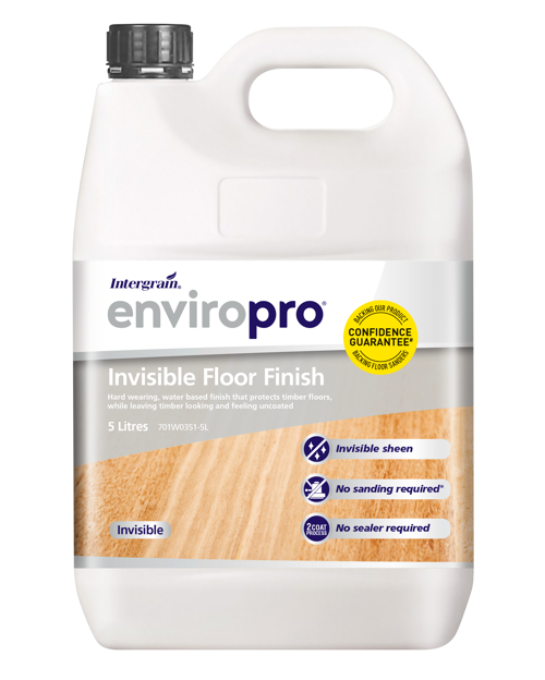 Intergrain Enviropro Invisible Floor Finish