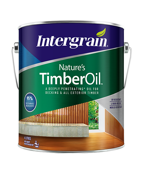 Intergrain Nature's Timber Oil 4L