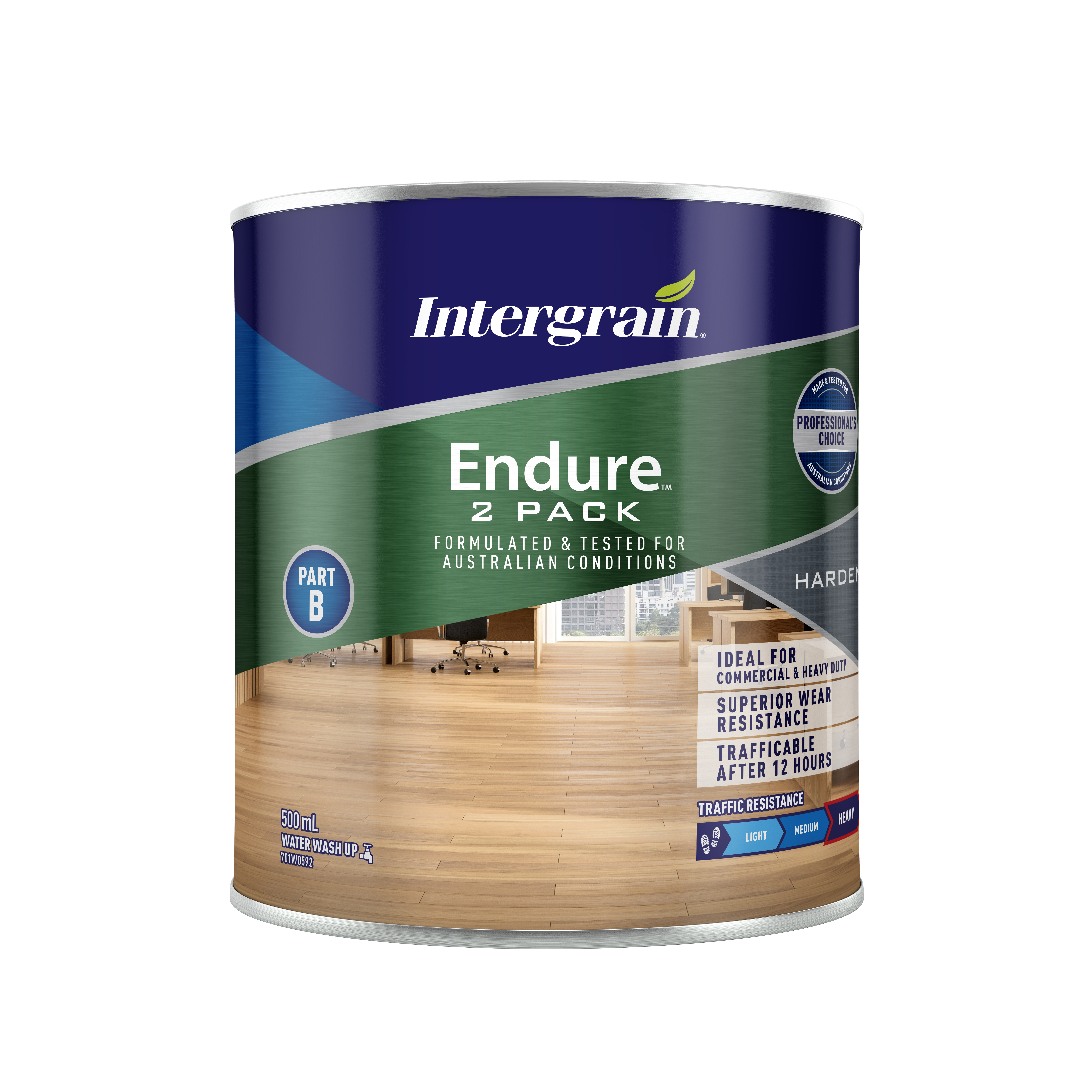 Intergrain Flooring 500Ml Endure 2Pk Part B